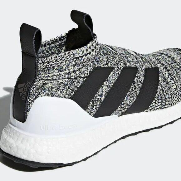 Adidas A16+ Ultra Boost Black White OREO MultiColor Men’s 7 Running Shoes AC7749 - Picture 7 of 9